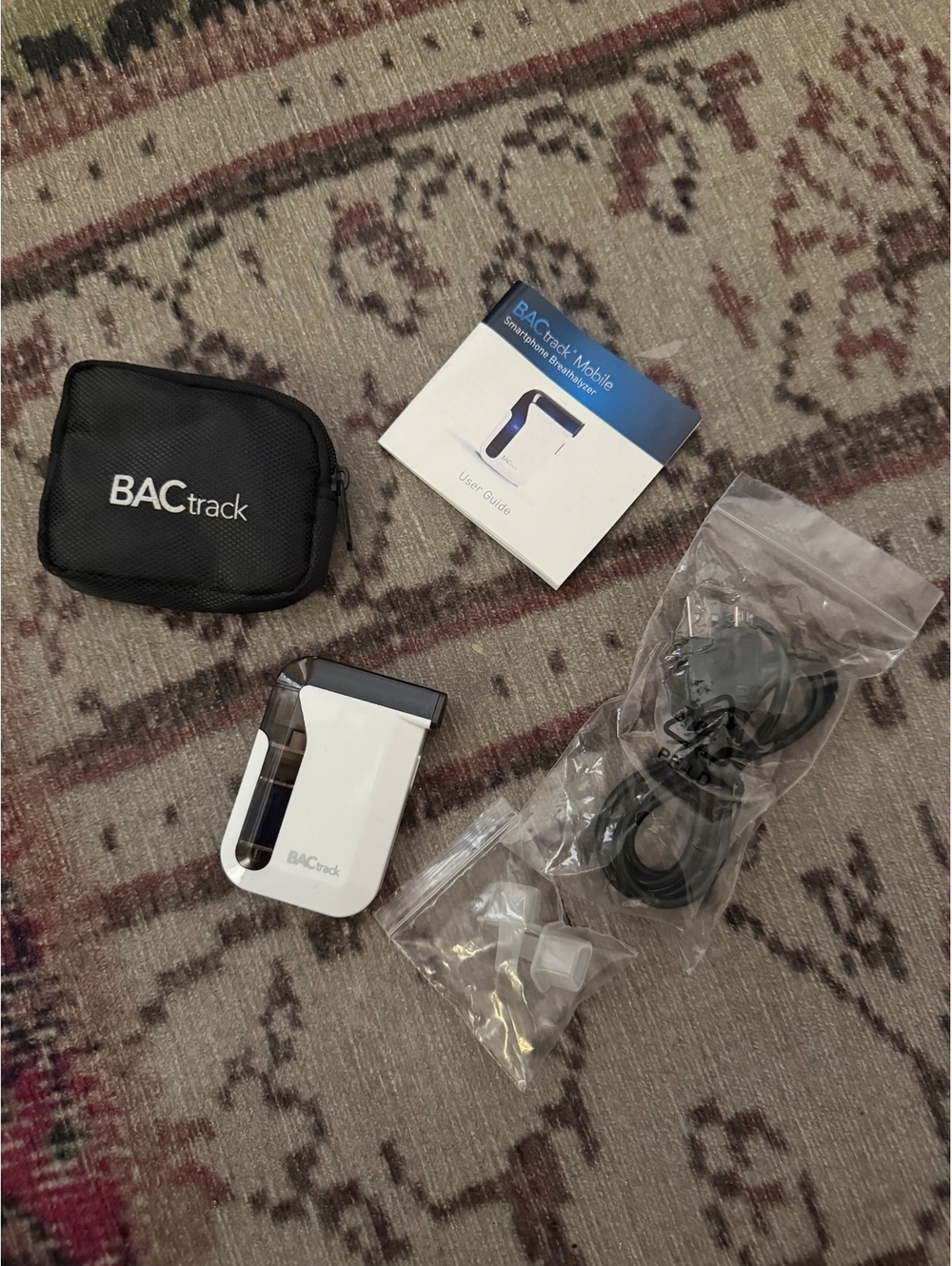 Bactrack mobile personal breathalyzer app tracking